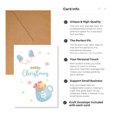 Christmas Card – “Merry Christmas Mittens & Cocoa”